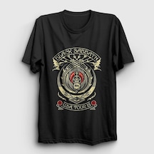 Presmono Unisex Obey Black Sabbath T-shirt Siyah