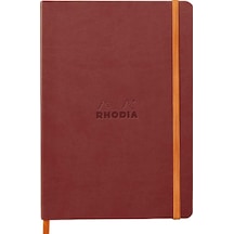 Rhodia Yumuşak Kapak A5 Noktalı Defter Nacarat 117437c