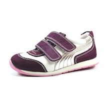 Toddler 47293 Deri Mor Cırtlı Ortopedik Kız Çocuk Ayakkabı Mor