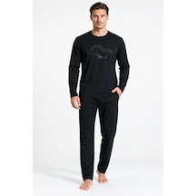 Pierre Cardin Erkek Pamuklu Pijama Takımı 6151 - M / Krem