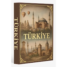 2025-716 Türkiye Dekoratif Kitap Kutusu