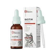 Kedi Tüy Damlası 50 Ml Biotin Ve Çinko İçeren Sıvı Deri & Tüy Vitamini