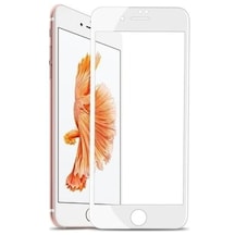 Senalstore Iphone 6-6s Plus Tam Kaplayan Kırılmaz Cam Koruyucu 5d 9d Beyaz