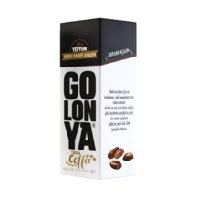 Coffee 250 Ml Cam Şişe Kuru Kahve Kokulu Kolonya 12 Adet 1 Koli