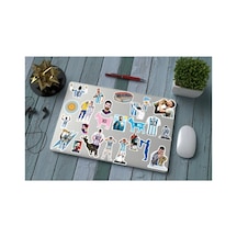 Lionel Messi Laptop Notebook Tablet Sticker Seti