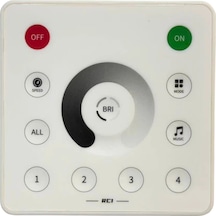 5v - 24v Rc1 Duvar Paneli 4 Bölge Dimmer Kontrol
