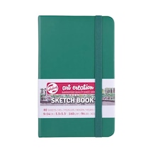 Unbekannt Talens Japan Eskiz Defteri, 80 Yaprak, 9 X 14 Cm, Orman Yeşili