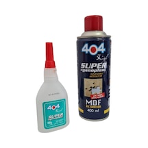 404 Mdf Hızlı Yapıştırıcı 400 Ml + 100 Gr