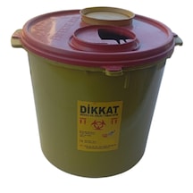 10 Adet 10 Lt Tıbbi Atık Kovası - Tıbbi Atık Kutusu