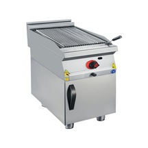 Karacasan Endüstriyel 900 Seri 40 Cm Dolaplı Doğalgazlı Lavataş Balıksırtı Izgara