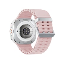 Watch 7 Ultra Kr417 Rug Silikon Kordon - Pudra Ahşap