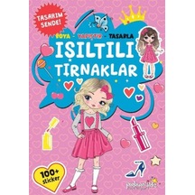 Işıltılı Tırnaklar Boya-yapıştır-tasarla - Elwm-874536