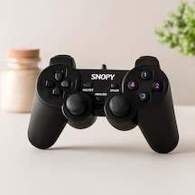 Ps3 Kablolu Titreşimli Analog Oyun Kolu Usb, 15 Tuş
