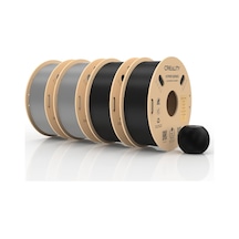 Creality Petg Filament, Hyper Petg 1,75 Mm 3d Yazıcı Filamenti, 30-600 Mm/s, Boyutsal Doğruluk +/- 0,02 Karton Makara 8,8 Lbs , Çoğu Fdm 3d Yazıcıya Uygun 4 Kg Siyah Kül
