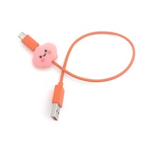 Şarj Kablosu Kablo Ucu Koruyucu Koruma Kaplama Figür Pink Cloud Belirtilmemiş