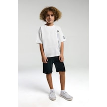 U.s. Polo Assn. Erkek Çocuk Beyaz Bermuda Takım Us2018 Beyaz