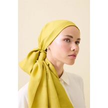 Imannoor İman I Baklava Hardal Ramy Jakar Şal 70x190 Hardal
