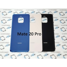Tkgz - Mate 20 Pro Arka Pil Batarya Kapağı (Cam). Pembe