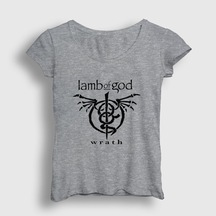 Presmono Kadın Wrath Lamb Of God T-Shirt