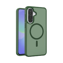 Joko Samsung Galaxy A57 5g Jota Magsafe Kapak - Koyu Yeşil 0.2M-Çok Renkli