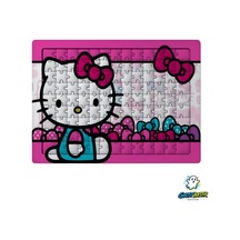 Ghostbastır Design Hello Kitty 99 Parça Ayaklı Puzzle Dekoratif Çocuk Yapbozu 0163