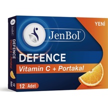 Jenbol Defence Vitamin C+ Portakal Pastil 12 Drops
