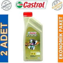 Castrol Edge Titanium 5W-30 LL Tam Sentetik Motor Yağı 2 x 1 L