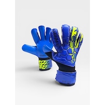 Avessa Gk-300 Profesyonel Kaleci Eldiveni %40 German Latex Yüksek Tutuş Futbol Eldiveni mavi