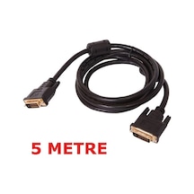 5M Metre Dvi Dvi Kablo - 24+1 Dvi To Dvi Kablo Altın Uç