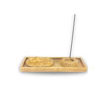 Antik Mısır Sarcophagus Lahit Çubuk Tütsülük Ve Tealight