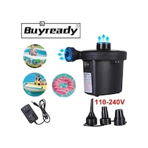 110v 220v Ev Elektrikli Araç Hava Pompası İçme Şişme Pompa Kompresörü Yatak 100-240v İngiltere