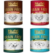 Nutri Canin Tahılsız Karışık Konserve Köpek Maması 4 x 400 G