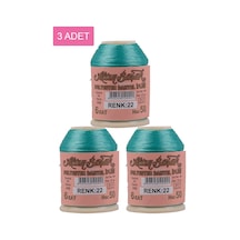3 Adet Altınbaşak Oya Ve Dantel İpi 20 Gr - Royaleks - No: 022
