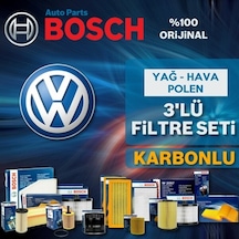Vw Golf 5 1.4 Tsi Bosch  Filtre Bakım Seti 2006-2009 Cax (495584551)