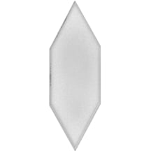 Armada Çini 05x15 Cm Düz Yaprak Desen Beyaz Çini Seramik Karo