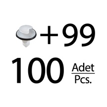 Citroen, Fiat, Ford, Peugeot, Renault İçin Döşeme Klipsi-100'lü