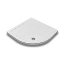 Pano - 90x90 Cm Oval Monoflat Duş Teknesi Beyaz - Optk000104-