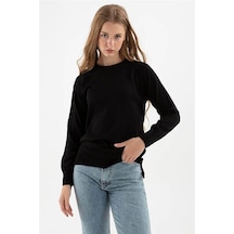 Fashıon Frıends Kadın Bisiklet Yaka Tunik 24k0242k1 001