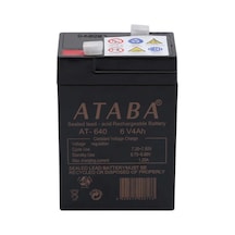 Ataba At-640 6v 4ah Işıldak Aküsü