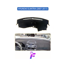 Hyundai Elantra 2007-2011 Uyumlu Torpido Örtüsü Yansıma Önleyici Hızlı Montaj Koruma G17 Torpido Halısı