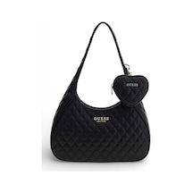 Guess Atabey Hobo Kadın Siyah Omuz Çantası Hwqg9894010-bla Siyah