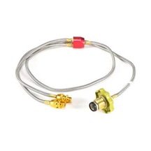 Pazly 130cm Taşınabilir Propan Kamp Ocağı Bağlantı Hortumu - Çok Renkli Adaptör Çok Renkli