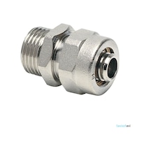 16*2-16 Pex Boru Bağlantı Rakoru-Mobil Sistem Pex Dış Dişli