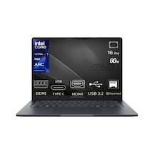 Asus Exper TBook B5 B5605CCA-U716512B1D-K16 Intel Core Ultra 7 255H 96 GB 2 TB Intel Arc Graphics 16" Wuxga Free Dos Dizüstü Bilgisayar