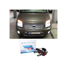 Ford Connect Led Xenon Sis Farı Ampulü H11 Ultimate 9500 Lumens Yeni Seri Beyaz 2002-2013