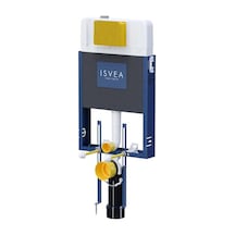 Isvea Durezza Gömme Rezervuar Tuğla Duvar Beyaz - Mavi