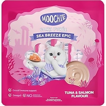 Moochie Ton Ve Somon Balıklı Krema Kedi Ödülü 25 X 15gr