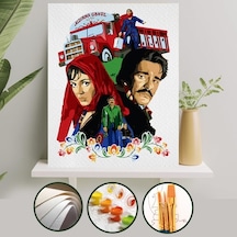 Sayılarla Boyama Tuval Seti 40X50 Cm - Al Yazmalım