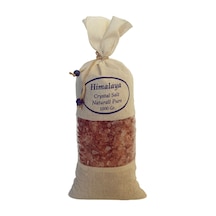 Pembe Granül Iri Tane Himalaya Tuzu 1 Kg Bez Torbada Orijinal Himalaya Tuz Himalayan Salt