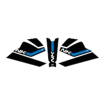 GP Kompozit  CF Moto 250 NK 2023-2024 Uyumlu Tank Pad Seti Mavi